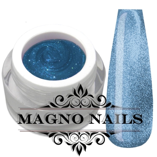 UV Gel - Platinium Cat Eye - Persian Blue